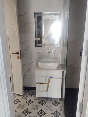 Bathroom in 3 BHK Builder Floor at Omaxe Royal Residency Faridabad, Sector 79 – for Rent