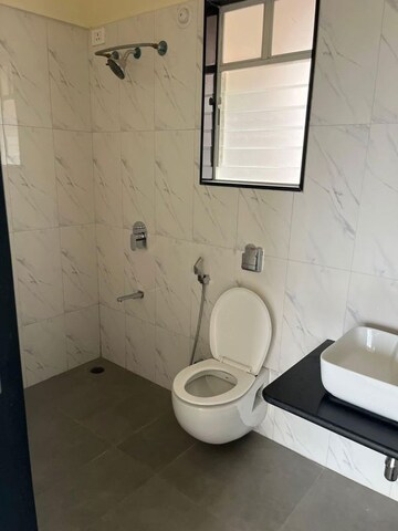 Bathroom in 2 BHK Apartment at Nyati Era, Dhanori – for Rent