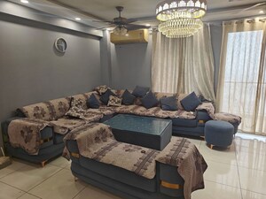 Living Room in 4 BHK Apartment at Experion The Heart Song, Sector 108 – for Rent