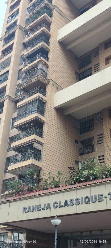 2 BHK Apartment – Exterior View View at K Raheja Raheja Classique, Andheri West - for Rent