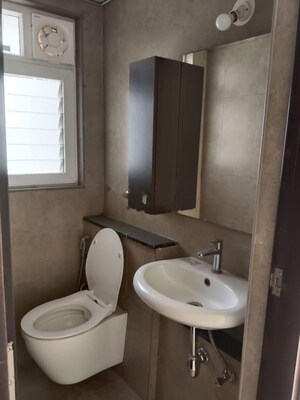 Bathroom in 2.5 BHK Apartment at Royal Velstand Phase 2, Kharadi – for Rent