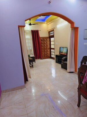 Living Room in 4 BHK Independent House at Jankipuram – for Sale