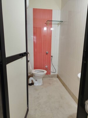 Bathroom in 2 BHK Apartment at Gajra Bhoomi Symphony, Kopar Khairane – for Rent