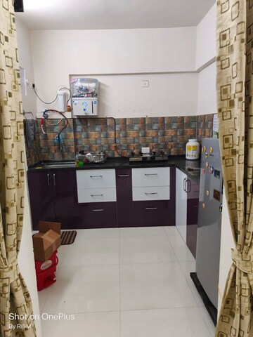 Kitchen in 1 BHK Apartment at Abhinav Pebbles Urbania, Bavdhan – for Rent