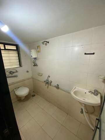 Bathroom in 2 BHK Apartment at Dhruvatara CHS, Ghatkopar East – for Rent