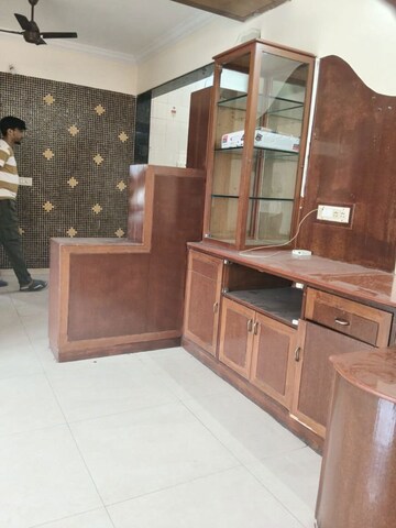 Living Room in 3 BHK Apartment at Prajapati Park, Kopar Khairane – for Rent