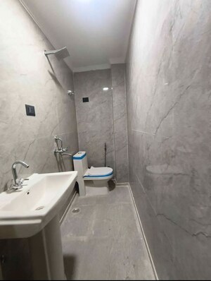 Bathroom in 1 BHK Builder Floor at Chattarpur – for Rent