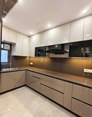 Kitchen in 3 BHK Builder Floor at Saket – for Rent