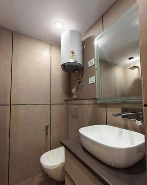 Bathroom in 3 BHK Builder Floor at Saket – for Rent