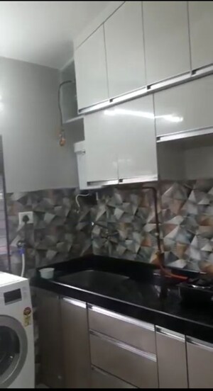 Kitchen in 1 BHK Apartment at Gokuldham CHS Goregaon, Goregaon East – for Rent
