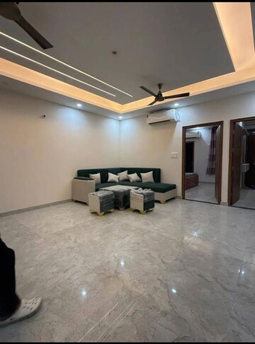 Living Room in 3 BHK Builder Floor at Chattarpur – for Rent