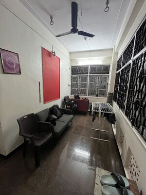 Living Room in 1.5 BHK Builder Floor at Worli – for Rent