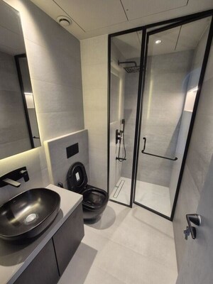 Attached Bathroom in 3 BHK Apartment at Lodha The World Towers World One Tier 2, Worli – for Sale