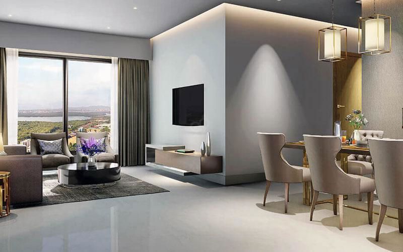 1.5 BHK + Extra Room Apartment For Rent in Dosti Oro 67