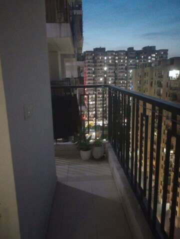 Balcony in 3 BHK Apartment at Windsor Paradise 2, Raj Nagar Extension – for Rent