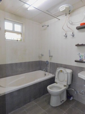 Bathroom in 3 BHK Apartment at Shriram Sahaana, Yelahanka – for Rent