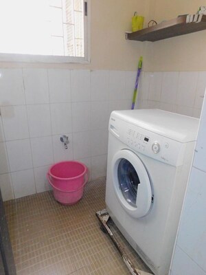 Bathroom in 3 BHK Apartment at Shriram Sahaana, Yelahanka – for Rent