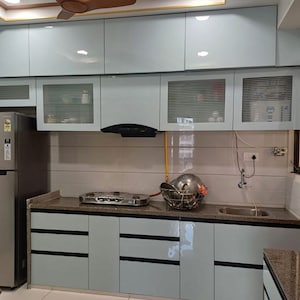 Kitchen in 3 BHK Apartment at Fortune 361, Bhadran Nagar – for Rent