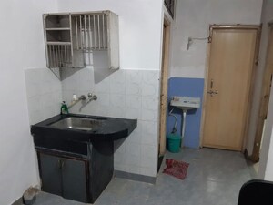 Bathroom in 1 BHK Apartment at Alkapuri Society – for Rent