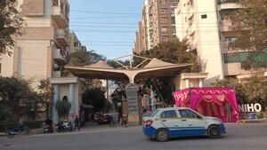 2 BHK Apartment – Exterior View View at Niho Jasmine Scottish Garden, Ahinsa Khand 2 - for Sale