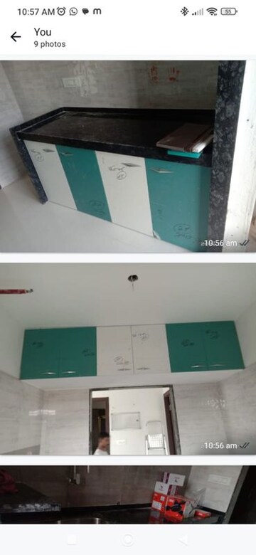 Kitchen in 1 BHK Apartment at Regency Anantam, Dombivli East – for Rent