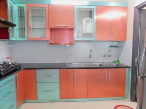 Kitchen in 2.5 BHK Apartment at Shriram Suhaana, Yelahanka – for Rent