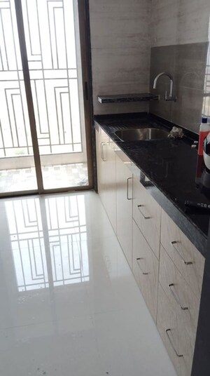 Kitchen in 1 BHK Apartment at Regency Anantam, Dombivli East – for Rent