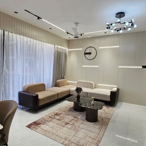 Living Room in 2 BHK Apartment at Chandak Treesourus, Malad West – for Sale