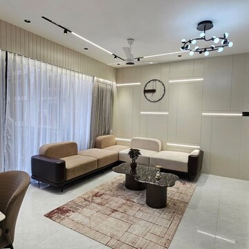 Living Room in 2 BHK Apartment at Chandak Treesourus, Malad West – for Sale