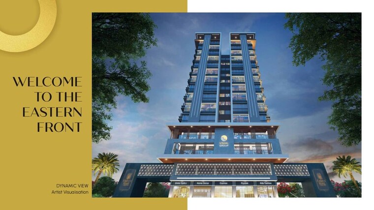 Exterior View, vishal-eastern-front 2.5 Bedroom 1352 Sq.Ft. Apartment In Mundhwa Pune 9984688