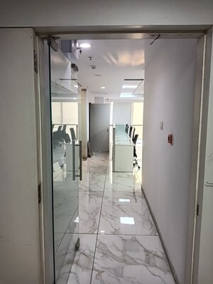 Building Lobby in  Office Space in IT/SEZ at Millennium Business Park, T.T.C. Industrial Area – for Rent