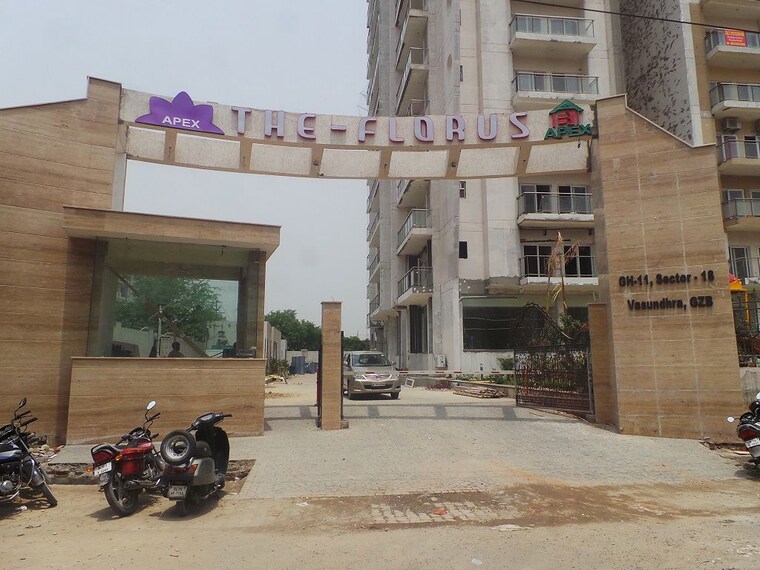 Exterior View, apex-the-florus 4 Bedroom 2414 Sq.Ft. Apartment In Vasundhara Sector 16 Ghaziabad 9926691