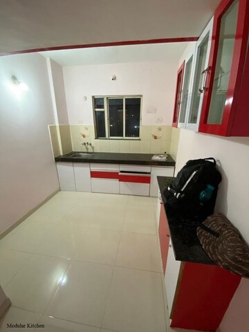 Kitchen in 1 BHK Apartment at Gulmohar Symphony, Kharadi – for Rent