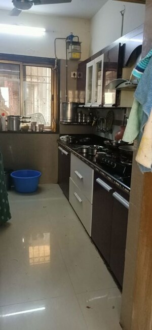 Kitchen in 3 BHK Apartment at Regency Estate, Dombivli East – for Rent