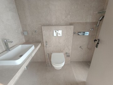 Bathroom in 4 BHK Apartment at Akshar One Akshar, Sanpada – for Rent