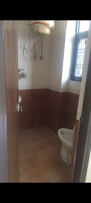 Bathroom in 3 BHK Apartment at Amrapali Awadh, Indira Nagar – for Rent