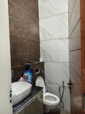 Bathroom in 4 BHK Independent House at Dhakoli – for Sale