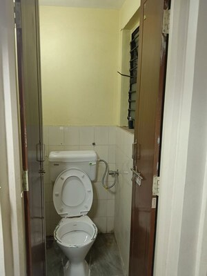 Bathroom in 1 BHK Apartment at Kudale Patil Township, Vadgaon Budruk – for Rent