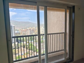 Balcony in 1 BHK Apartment at Raunak Residency Thane, Pokhran Road No One – for Sale