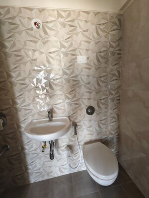 Bathroom in 1 BHK Apartment at Raunak Residency Thane, Pokhran Road No One – for Sale