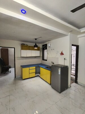 Kitchen in 1 BHK Builder Floor at Blessed Homes, Sector 70 – for Rent