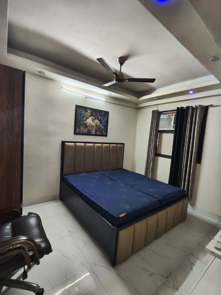 Bedroom, blessed-homes 1 Bedroom 550 Sq.Ft. Builder Floor In Sector 70 Noida 9985211