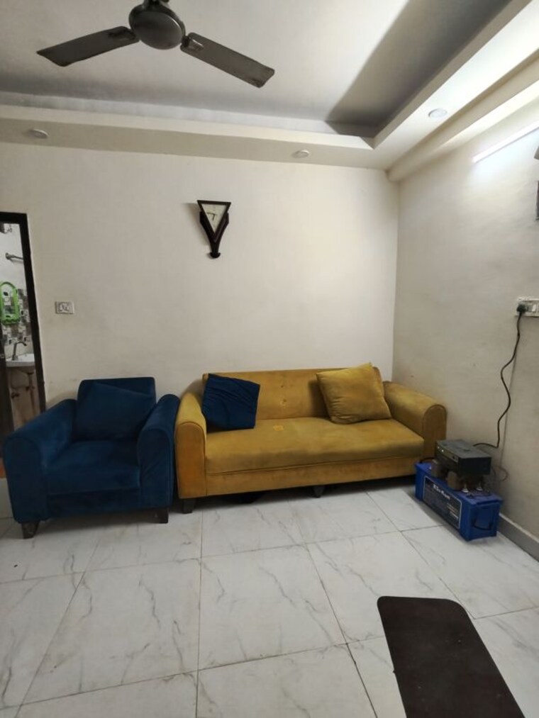 Living Room, blessed-homes 1 Bedroom 550 Sq.Ft. Builder Floor In Sector 70 Noida 9985211