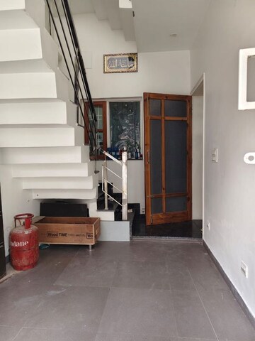 Staircase in 4 BHK Independent House at Dhakoli – for Sale