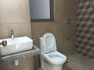 Bathroom in 2 BHK Apartment at Kalpataru Immensa, Kolshet Road – for Rent