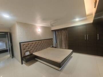 Living Room in 2 BHK Apartment at Sea Breeze Tower, Nerul – for Rent