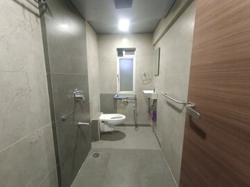 Bathroom in 2 BHK Apartment at Sea Breeze Tower, Nerul – for Rent