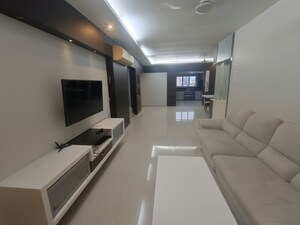 Building Lobby in 2 BHK Apartment at Sea Breeze Tower, Nerul – for Rent