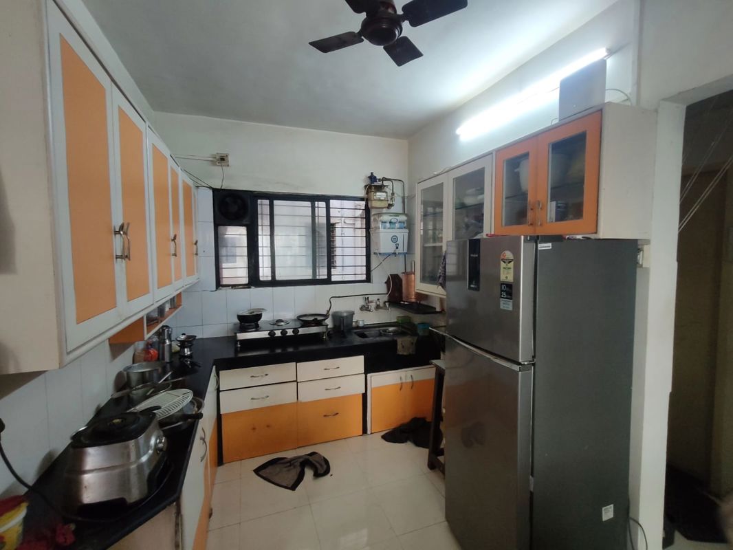 2 BHK + Pooja Room Apartment For Rent in Laxmi Ganga Residency Apartment