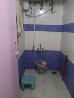Bathroom in 1 BHK Apartment at Mohite Township Apartment, Anand Nagar Chinchwad – for Rent